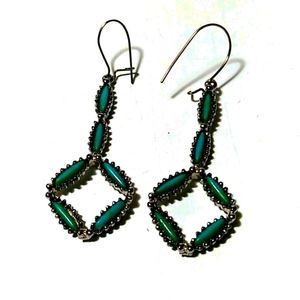 Faux Turquoise earrings